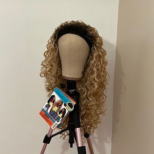 Half synthetic wig